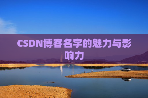 CSDN博客名字的魅力与影响力